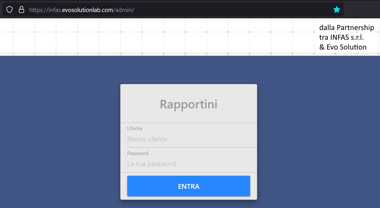 001 Home page Rapportini Online